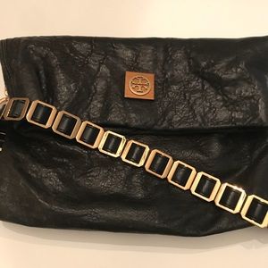 Tory Burch black leather crossbody